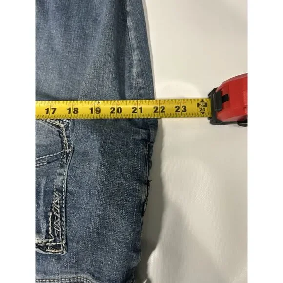 womens silver jeans Size 18/L29 Blue Jeans - Picture 4 of 14